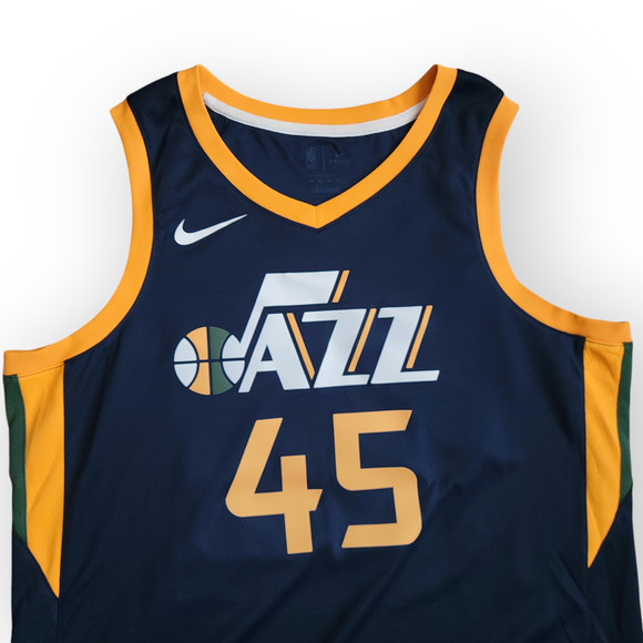Nike Donovan Mitchell 45 Utah Jazz NBA Swingman Icon 2020-2021 Jersey Men Sz XL - Picture 10 of 15